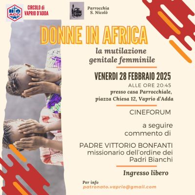 Donne in Africa - Circolo Acli Vaprio d'Adda e Zona Acli Martesa Est (MI)
