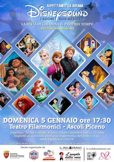 Aspettando la Befana: Disneysound - Acli Ascoli Piceno (AP)