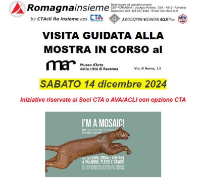Visita guidata alla mostra "I'm a mosaic!" - CTAcli Ra Insieme (RA)