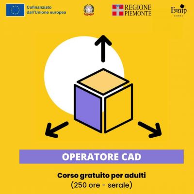 Corso gratuito Operatore CAD - Enaip Cuneo (CN)