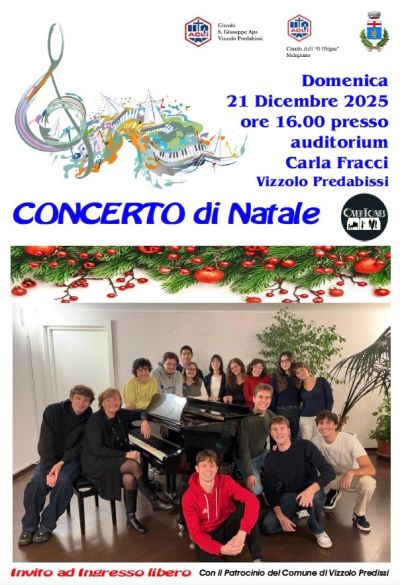 Concerto di Natale - Vizzolo Predabissi (MI) - Circoli Acli Vizzolo Predabissi e Melegnano (MI)