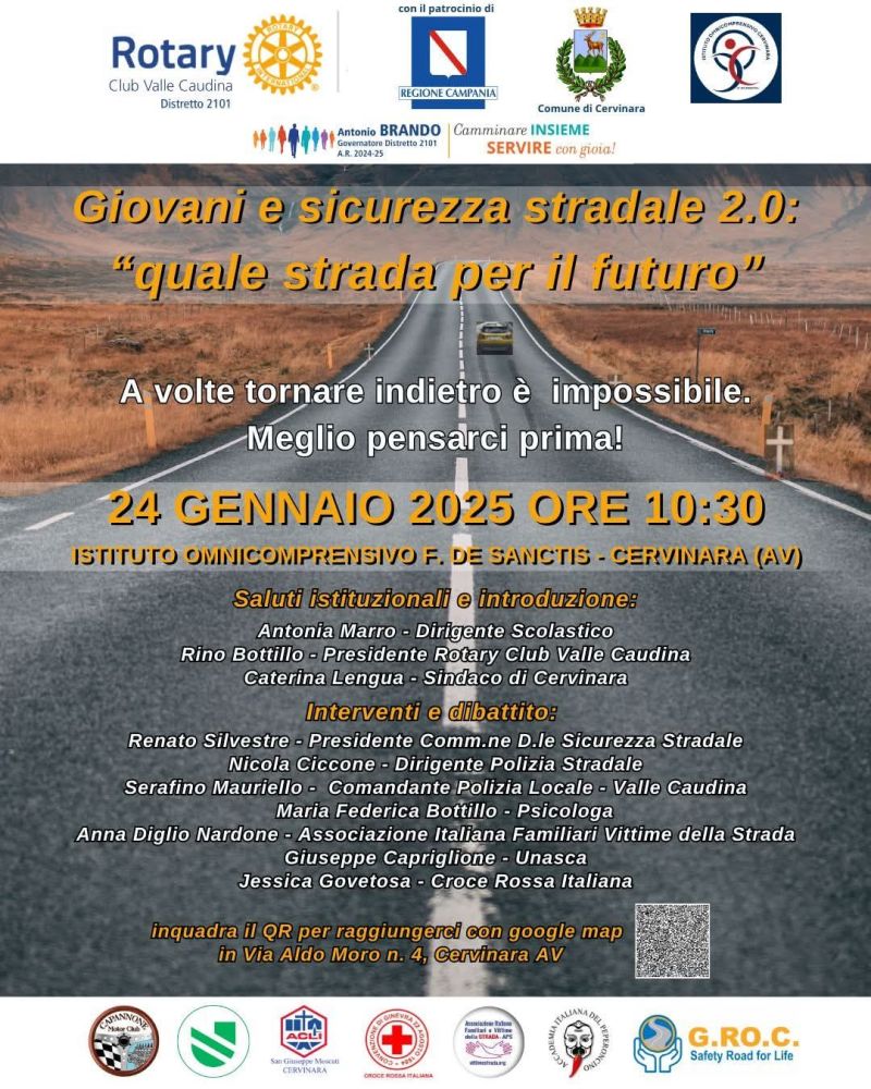 Giovani e sicurezza stradale 2.0: "quale strada per il futuro" - Circolo Acli Cervinara (AV)