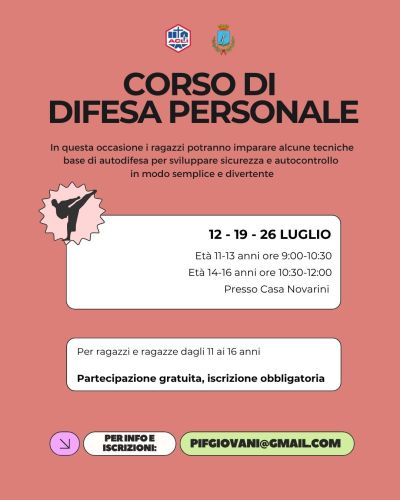 Corso di difesa personale - San Giovanni Lupatoto (VR) - Acli Verona (VR)