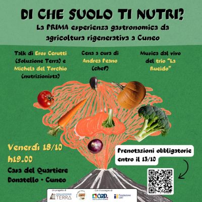 Di che suolo ti nutri? - Ass. Casa del Quartiere Donatello aff. Acli Cuneo (CN)