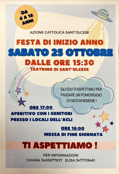 Festa di inizio anno - Sant'Olcese (GE) - Circolo Acli Sant'Olcese (GE)