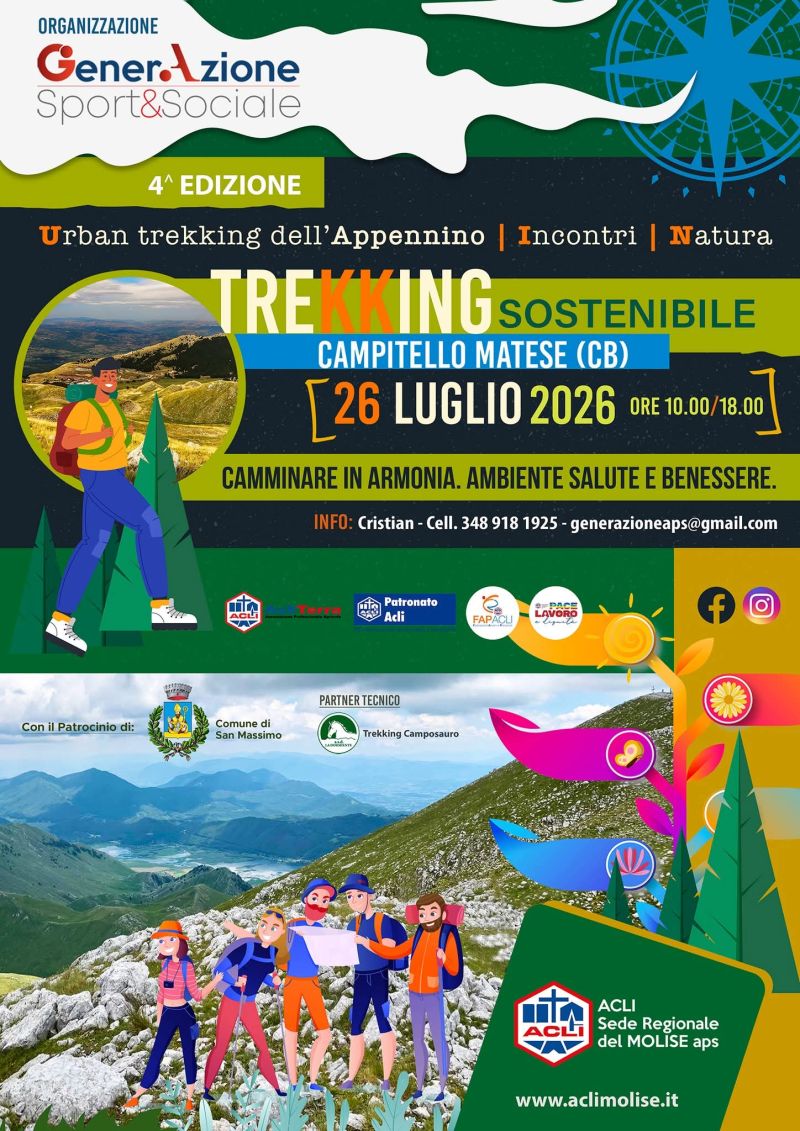 TREKKING SOSTENIBILE - CAMPITELLO MATESE (CB)