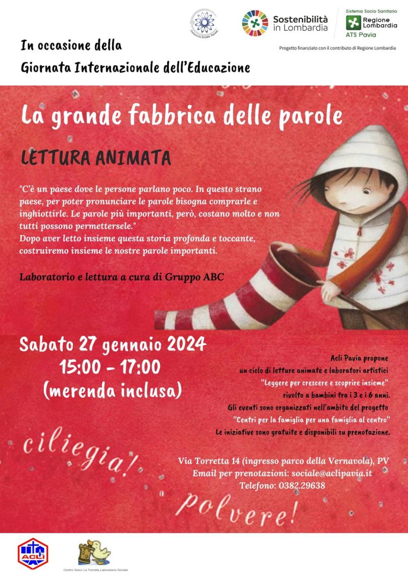 La grande fabbrica delle parole - Acli Pavia (PV)