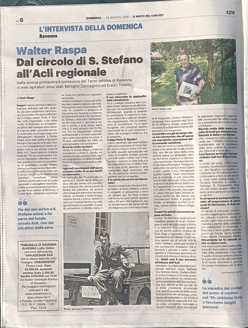 Dal circolo di S.Stefano all'Acli regionale - Ravenna - Circolo Acli Santo Stefano (RA)