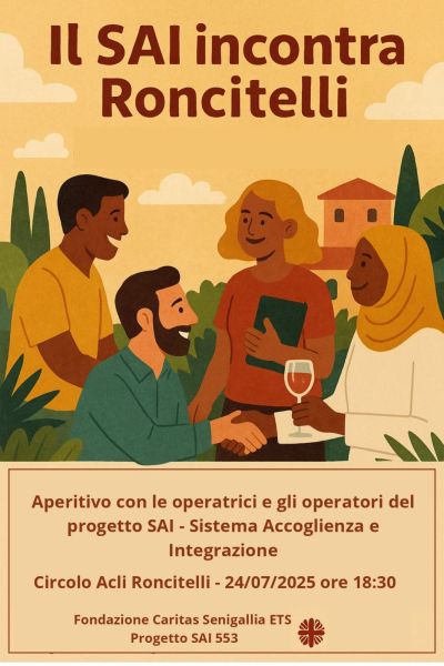 Il SAI incontra Roncitelli - Roncitelli (AN) - Circolo Acli Roncitelli (AN)